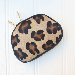 Leather Purse - Leopard